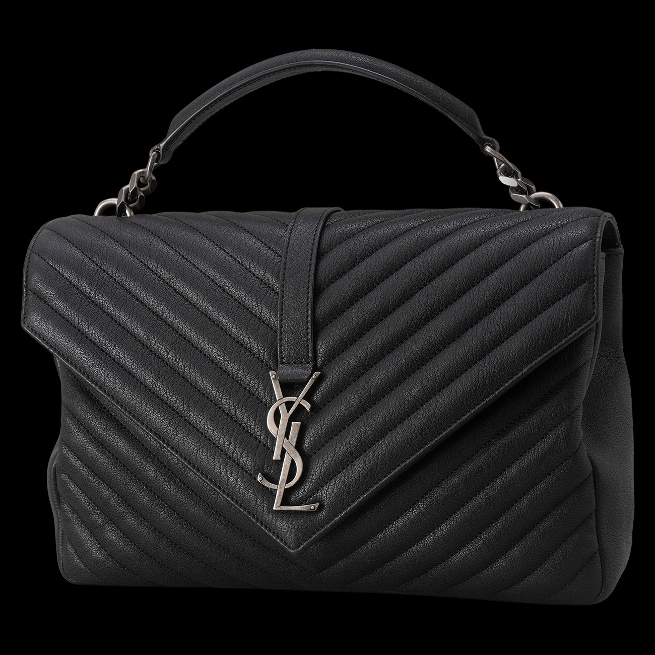 YVES SAINT LAURENT(USED)생로랑 600278 모노그램 컬리지